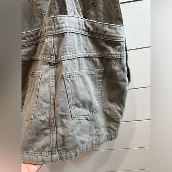 BDG Urban Outfitters Sage Green Overall Dress - Picture 8 of 11